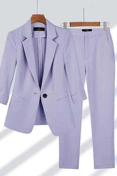 Levoire | Ensemble Élégant Avec Blazer Et Pantalon Pour Femmes Petit