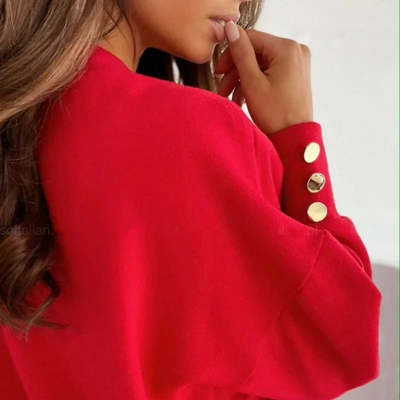 Levoire | Pull Avec Décolleté En V Et Sensation Cachemire