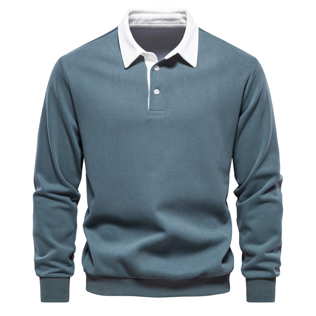 Levoire | Pull Polo Pour Hommes Vert