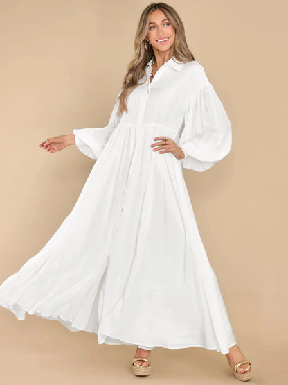 Levoire | Robe maxi élégante et décontractée Blanc