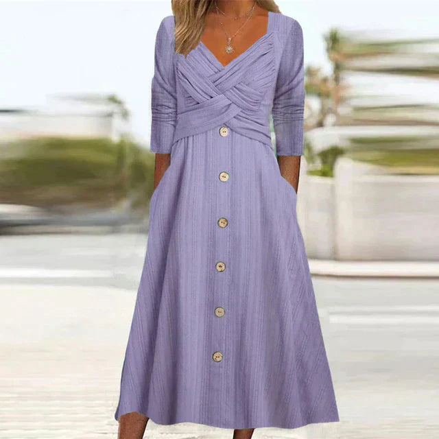 Levoire | Robe d'été élégante et chic Violet
