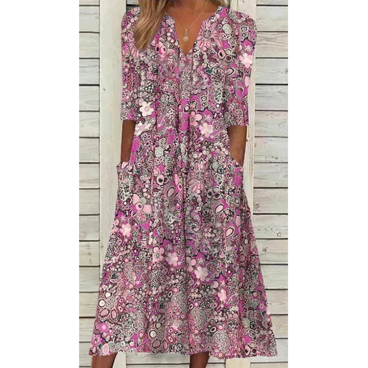 Levoire | Femme Robe Boho Rose