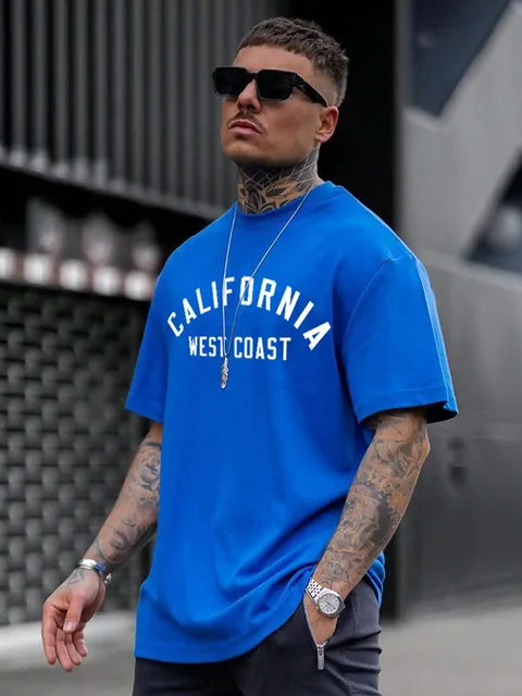 Levoire | T-Shirt Graphique Californie Decontracte Hommes