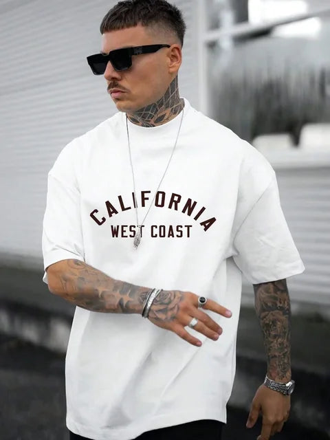 Levoire | T-Shirt Graphique Californie Decontracte Hommes