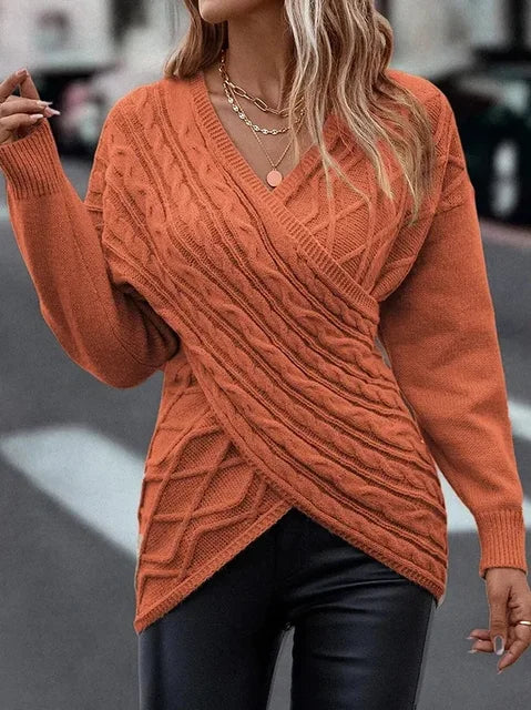 Levoire | Pull Élégant Femme Rose Céleste