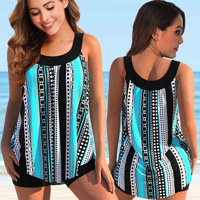 Levoire | Maillot De Bain Tankini Élégant Pour Femmes 8326-noir