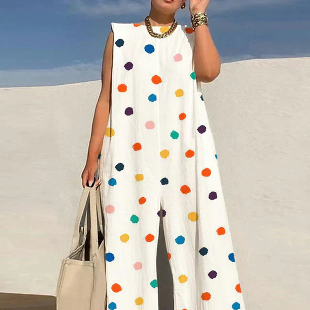 Levoire | Pantalon Avec Jambe Large Overall Blanc