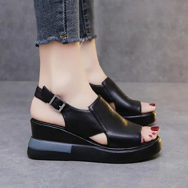 Levoire | Sandales à talons avec design ergonomique Noir