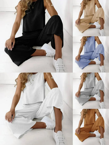 Levoire | Le Set Se Compose D'Un Haut Sans Manches Et D'Un Pantalon