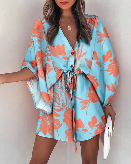Levoire | Mini Boho Robe D'Été Pour Femmes Pour Un Look Décontracté Style 9