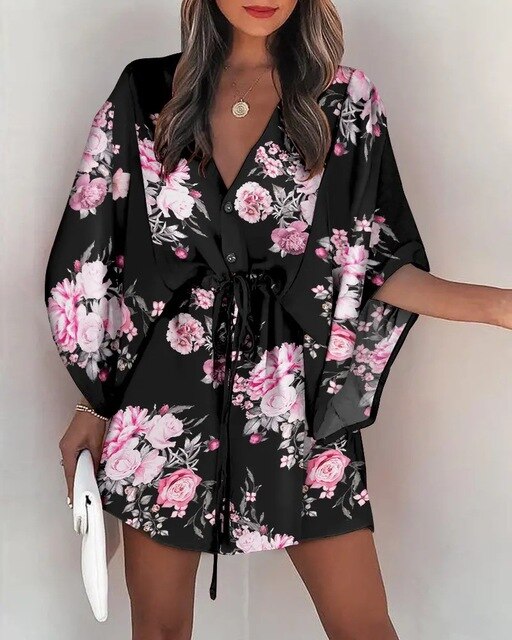 Levoire | Mini Boho Robe D'Été Pour Femmes Pour Un Look Décontracté Style 8