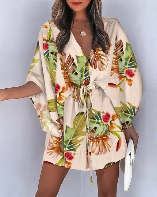 Levoire | Mini Boho Robe D'Été Pour Femmes Pour Un Look Décontracté Style 6