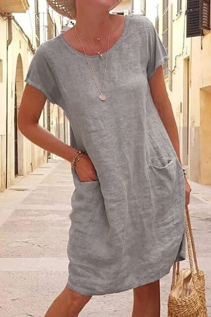 Levoire | Robe Décontractée Gris