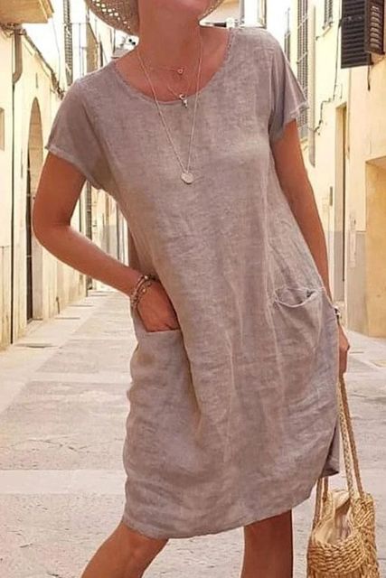 Levoire | Robe Décontractée Khaki