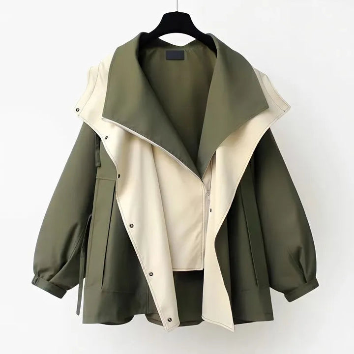 Levoire | Sweat à capuche imperméable à manches longues Kaivomanteli Vert