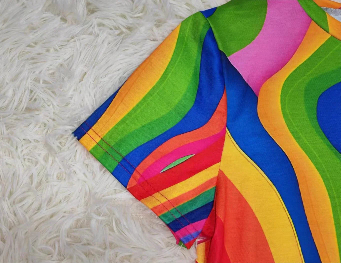 Levoire | Style Haut À Manches Courtes Avec Col Rond