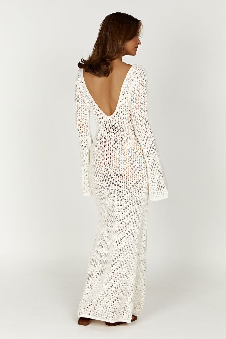 Levoire | Femme Robe d'été élégante - Blanc