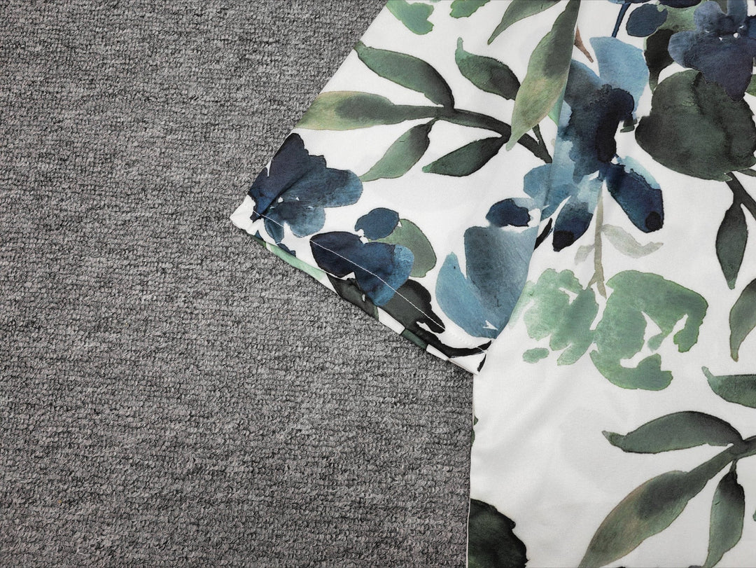 Levoire | Élégante Chemise Avec Imprimé Floral Et Manches Trois-Quarts