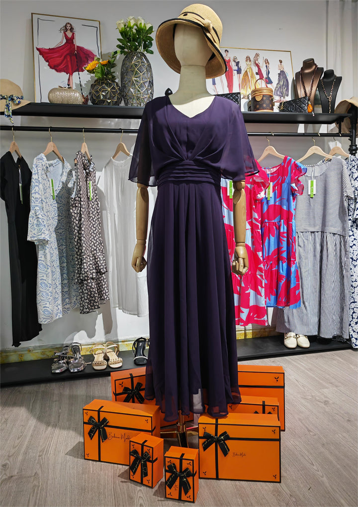 Levoire | Robe midi pour femme - Lila