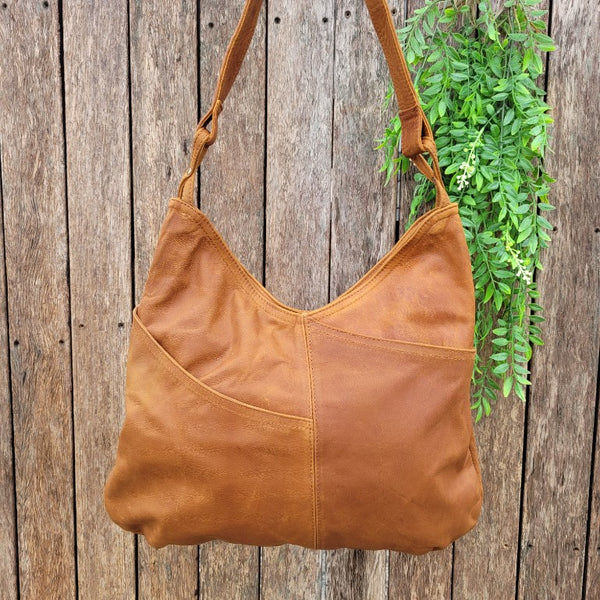 Levoire | Luxueux Sac En Cuir Élégant & Pratique Braun