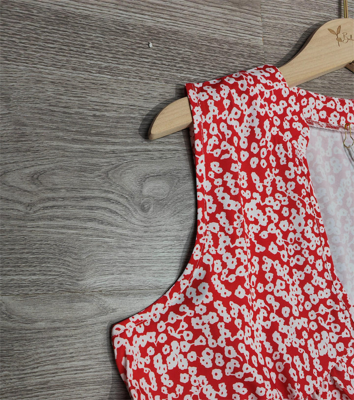 Levoire | Mini Robe Sans Manches Pour Femmes - Rouge