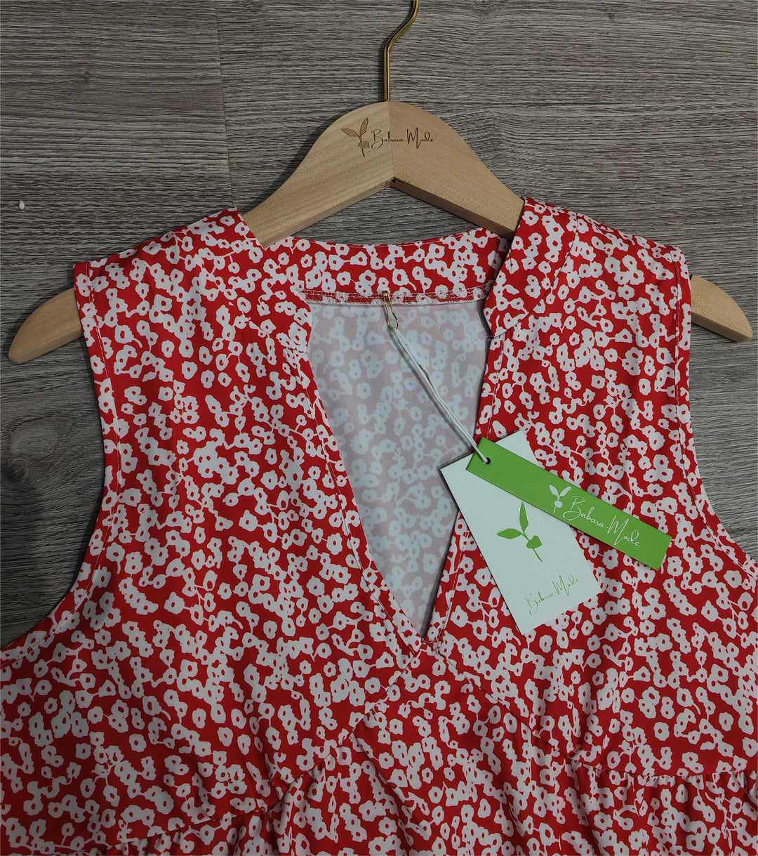 Levoire | Mini Robe Sans Manches Pour Femmes - Rouge