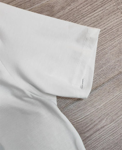 Levoire | Classique Haut Court À Manches Courtes Avec Décolleté En V