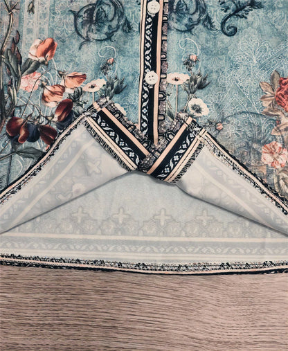 Levoire | Élégante Blouse À Fleurs Avec Shorts