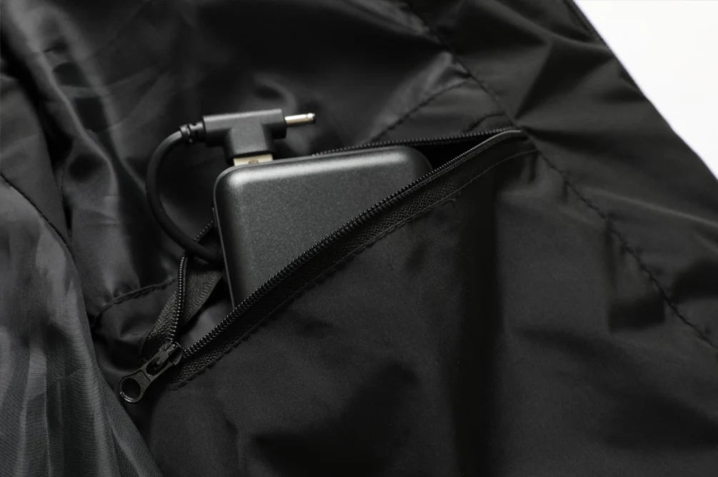 Levoire | Veste Imperméable Chaude Sans Manches Avec Fermeture Éclair