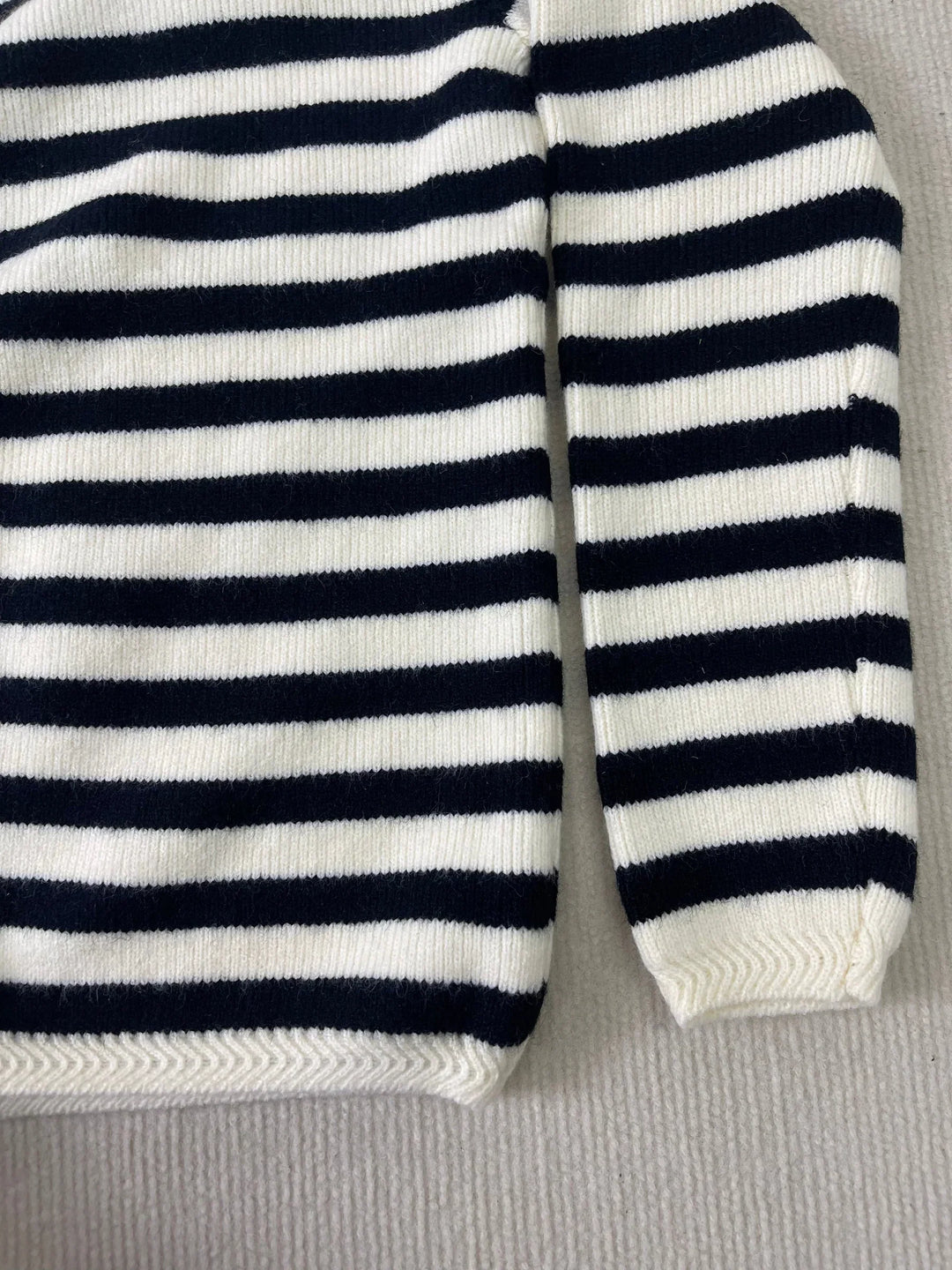Levoire | Pull Rayé Manches Longues