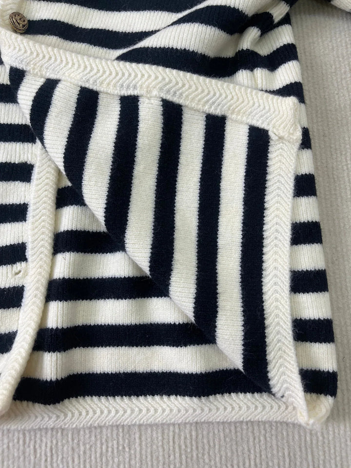 Levoire | Pull Rayé Manches Longues
