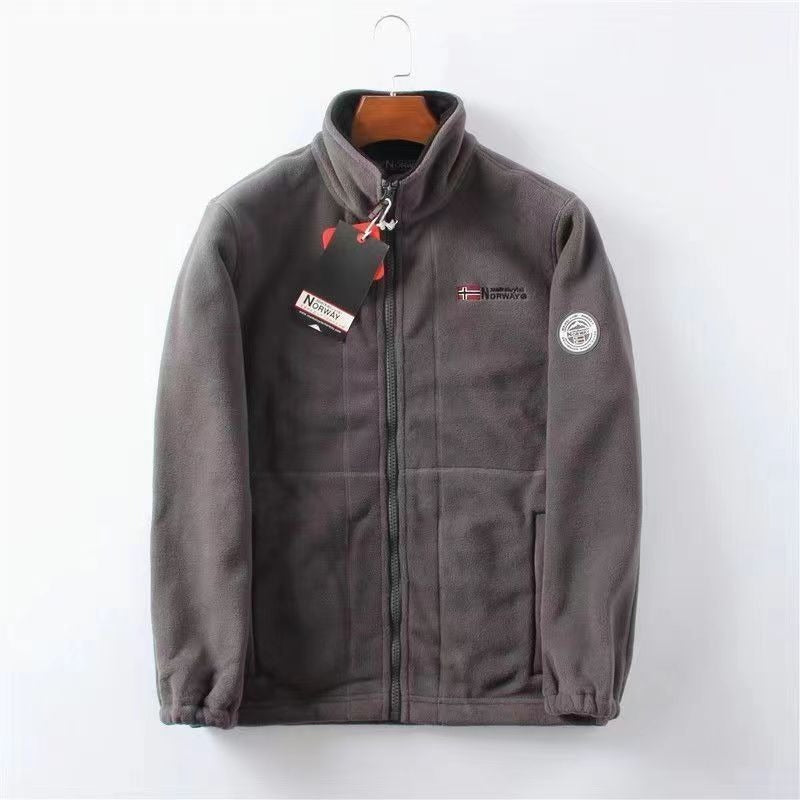 Levoire | Veste en polaire à deux couches Gris