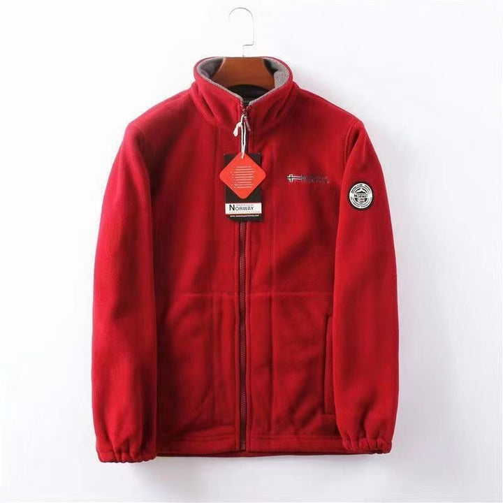 Levoire | Veste en polaire à deux couches Rot