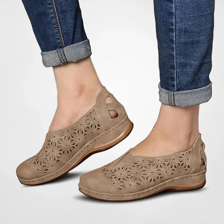 Levoire | Chaussures souples perforées Kaki