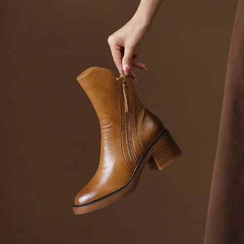 Levoire | Bottes À Talon Aigu En Pointe Antidérapantes Durables Avec Tirant Latéral