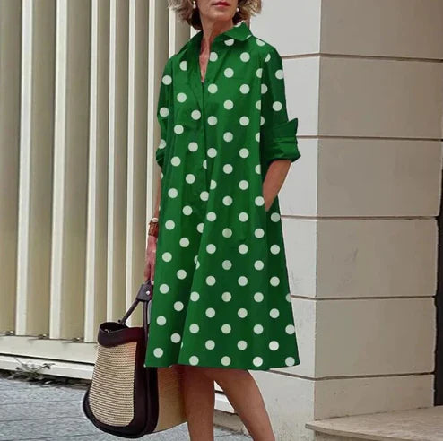 Levoire | Robe Chemise Pour Femmes Vert