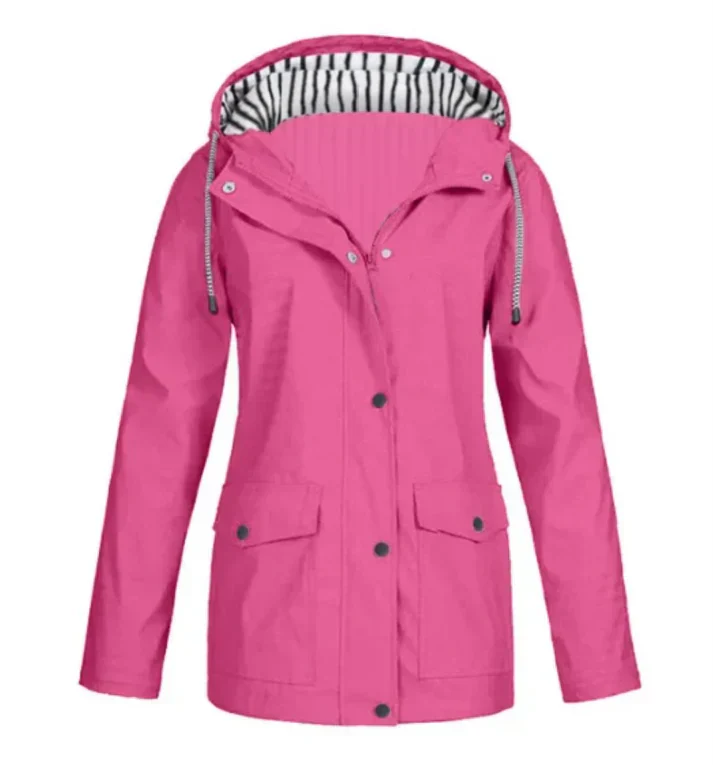 Levoire | Une Veste Coupe-Vent Couleur rose