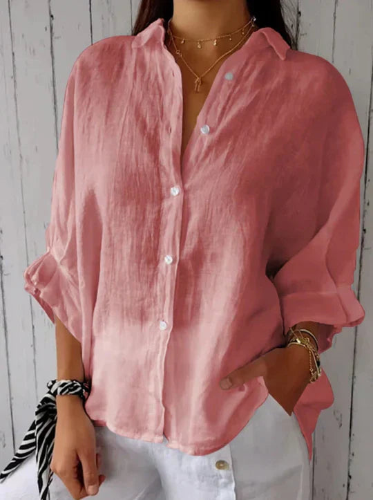 Levoire | Blouse D'Été Corail Rosa