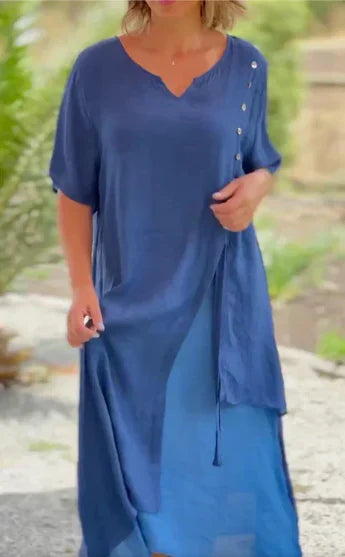 Levoire | Robes Élégante Bleu