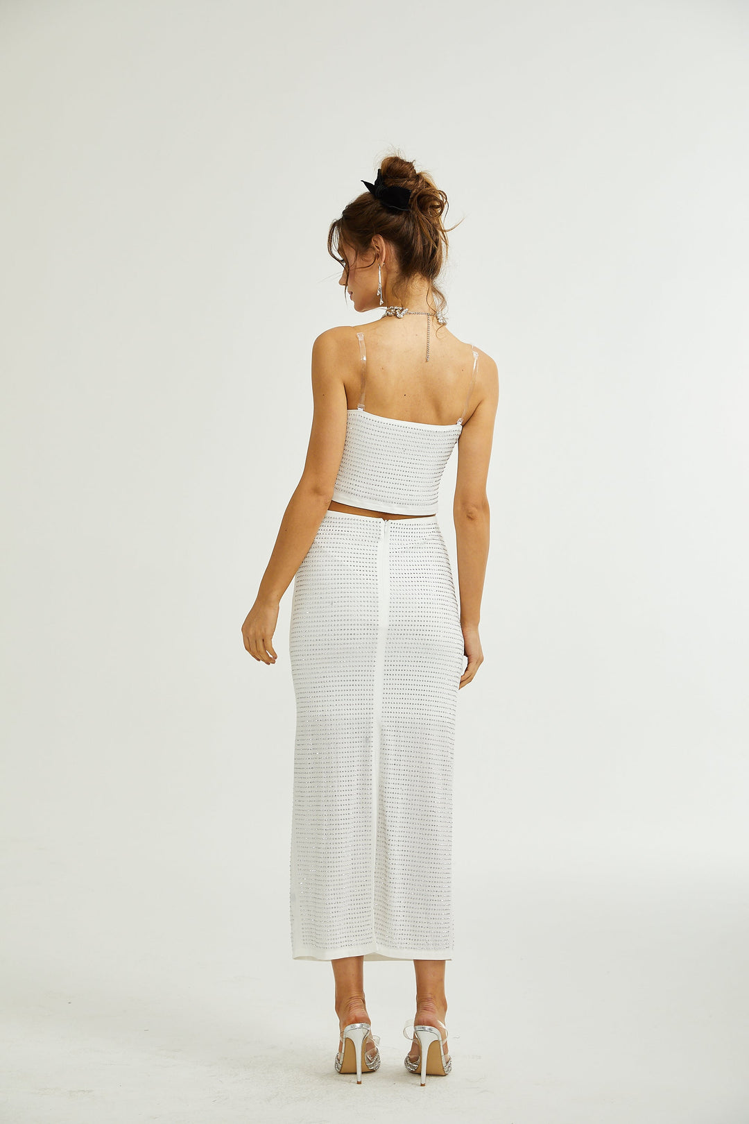 Levoire | Top & Jupe Assortis Ornés De Strass