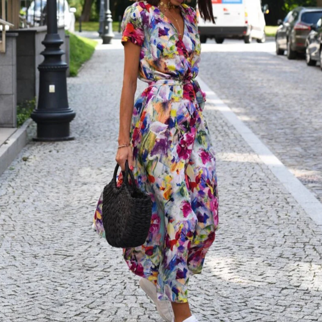 Levoire | Robe D'Été Élégante Robe Imprimée Pour Femmes