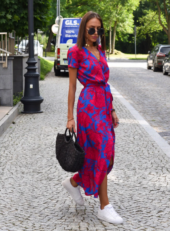 Levoire | Robe D'Été Élégante Robe Imprimée Pour Femmes