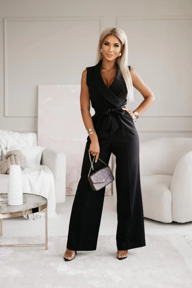 Levoire | Salopette Festive Style Drape Et Pantalons Amples Femmes