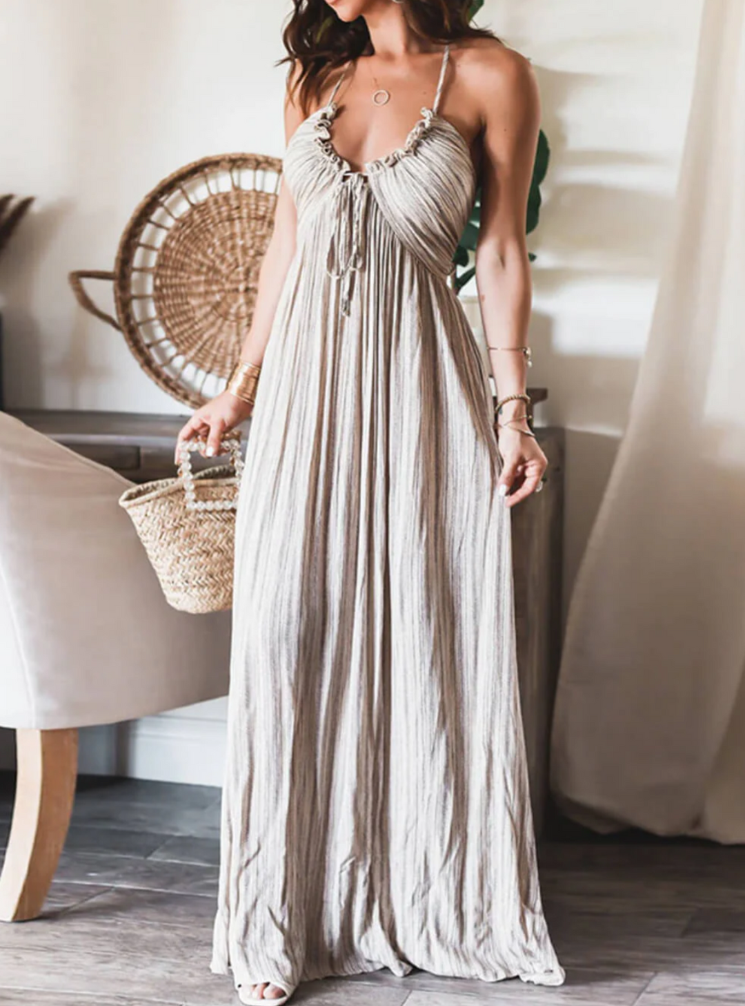 Levoire | Robe D'Été Design Imprimé Élégant
