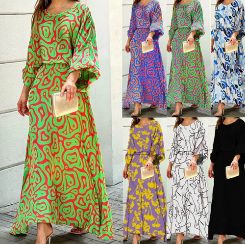 Levoire | Robe D'Été Sans Manches Col Rond Élégante Légère