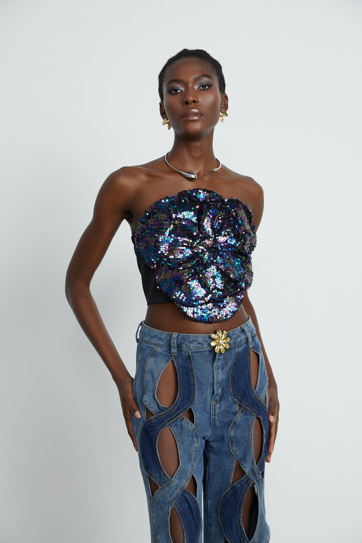Levoire | Bijoux Fleurs Top
