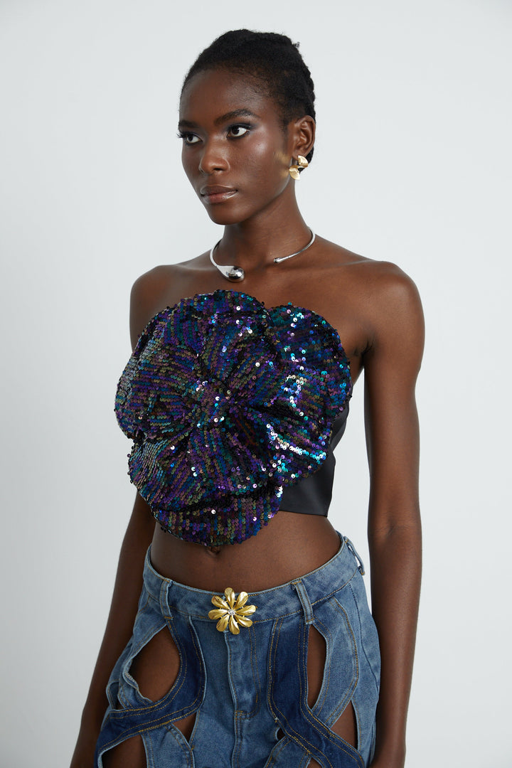 Levoire | Bijoux Fleurs Top