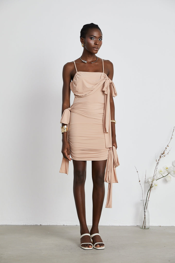 Levoire | Détails Asymétriques En Bande Robe Mini