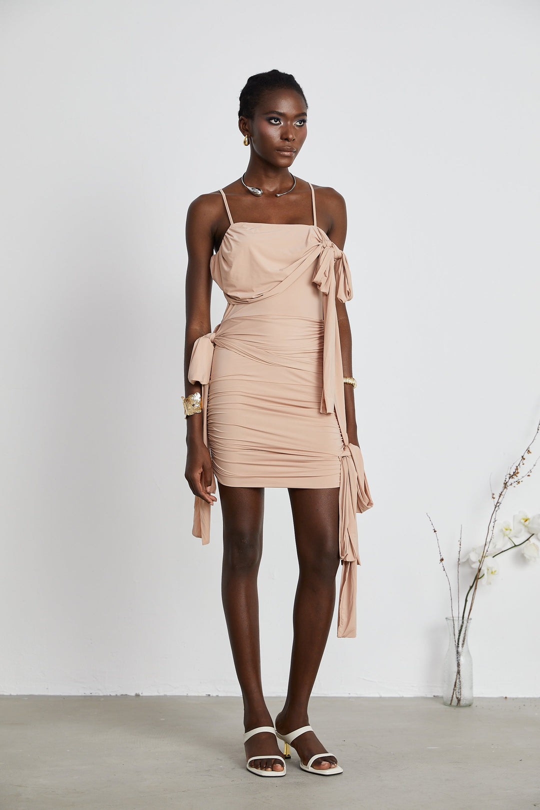 Levoire | Détails Asymétriques En Bande Robe Mini