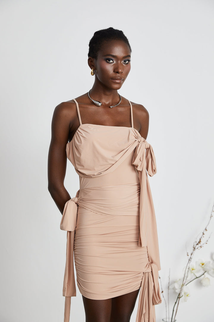 Levoire | Détails Asymétriques En Bande Robe Mini